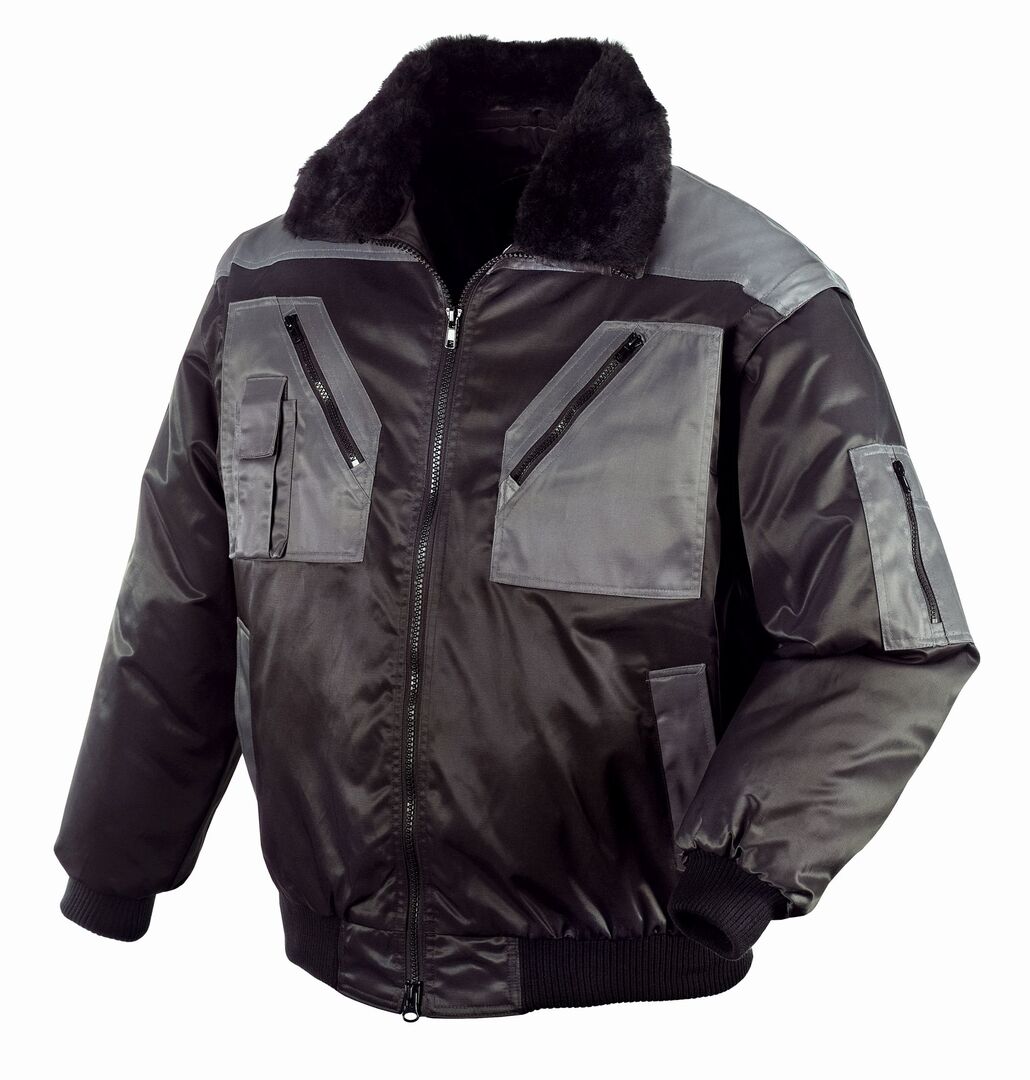 TEXXOR Pilotenjacke 4-in-1 Gr.L schwarz/grau