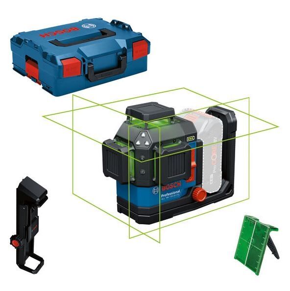 BOSCH Linienlaser GLL 18V-120-33 CG Tafel DK 20 L-BOXX solo