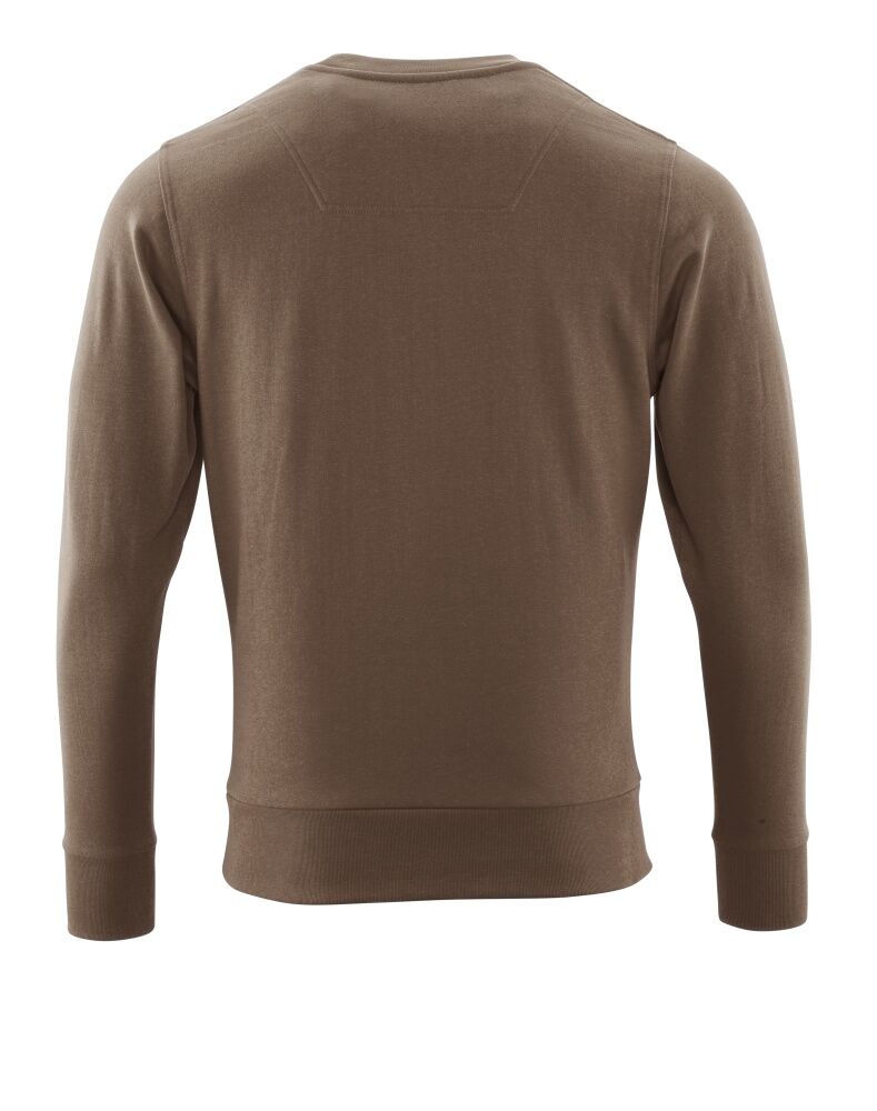 MASCOT Sweatshirt Crossover Gr. M dunkles Sandbeige 20384-788