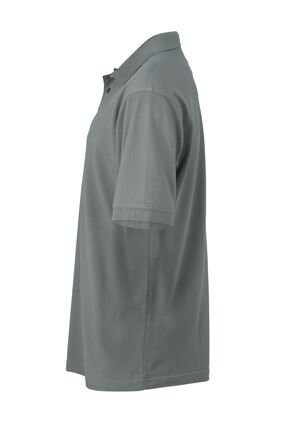 JAMES & NICHOLSON Polo Shirt dark-grey Gr. XL