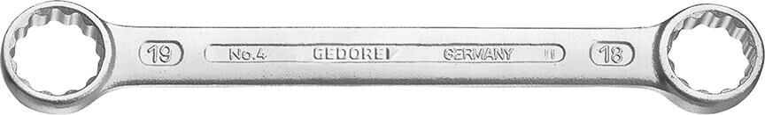 GEDORE Ringschlüssel 8x9mm gerade UD-Profil 6053010 No. 4