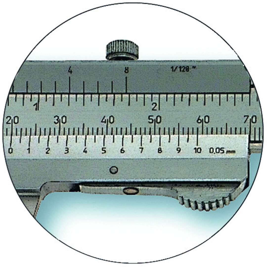 FORMAT Präzisions-Taschenmessschieber TWIN Momentfeststellung Feststellschr.