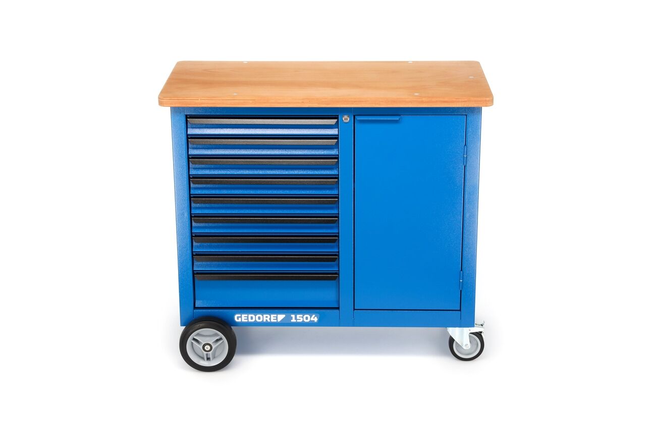 GEDORE Rollwerkbank mit 9 Schubladen 1504 0810, 1814923