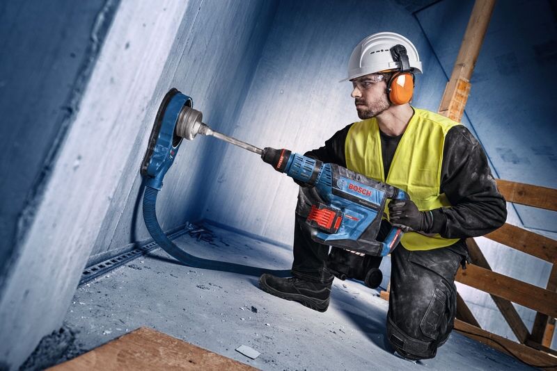 BOSCH Akku-Bohrhammer EXBH18V-45 solo, in XL-BOXX