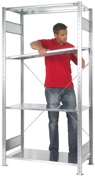 FORMAT Steckregal 1GF + 2AF 200x100x60cm