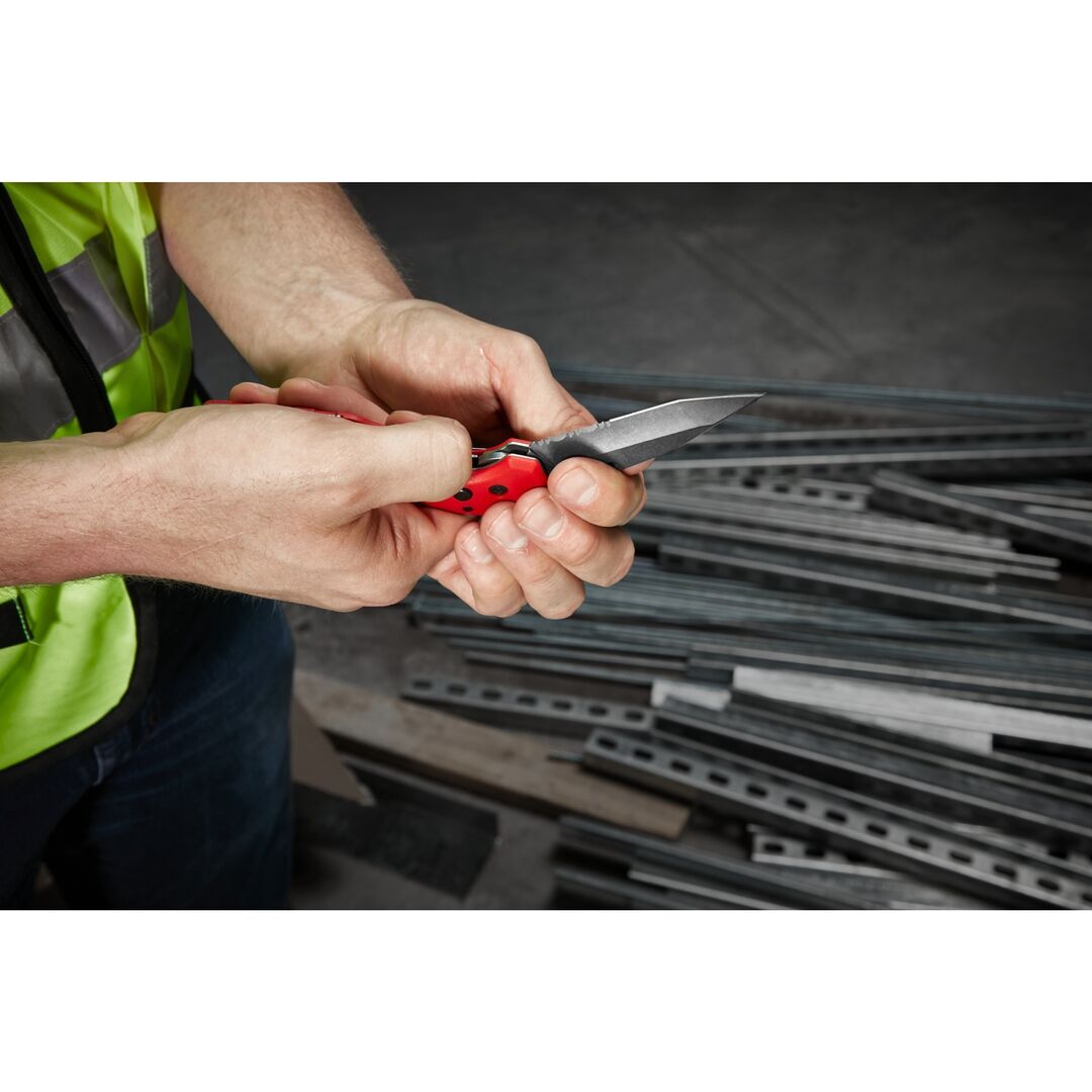MILWAUKEE Klappmesser 5-in1 1/4" Hex-Bithalter integriert FASTBACK