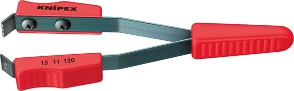 KNIPEX 125mm Lackabzieh-Pinzette Geriffelt 15 11 120