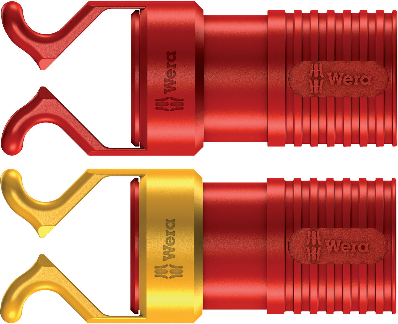 WERA VDE-Schraubkrallen-Set 1440 1142 4,5 6,0mm + 6,0 8,5mm 2 teilig rot