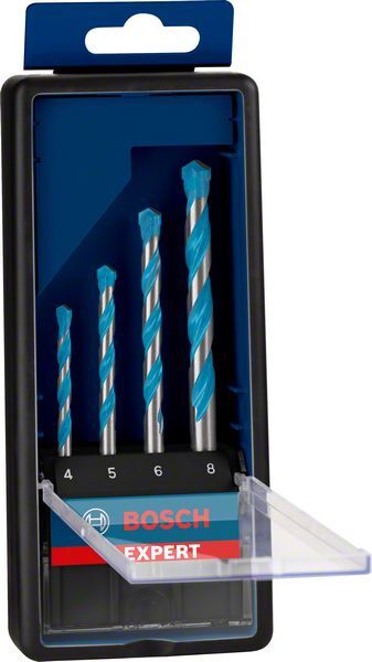 BOSCH Bohrer Set MultiConstruction Cyl-9 EXPERT zylindrisch 4-teilig