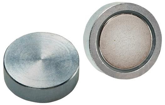 FORMAT Flachgreifer-Magnet ohne Gewindebuchse 25x7,0mm NdFeB