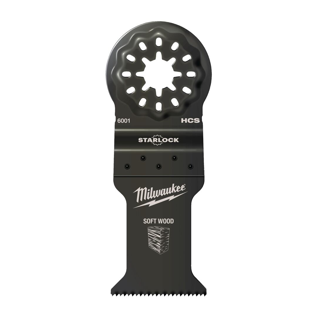 MILWAUKEE Sägeblatt Tauchsägeblatt Starlock 35x42mm für Holz