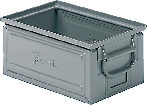 STAHLKASTENmm B300Xt200Xh145 Gr272-3A2 Grau Ral7000