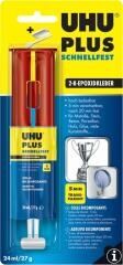 UHU Kleber plus schnellfest 2K-Spritze 27g