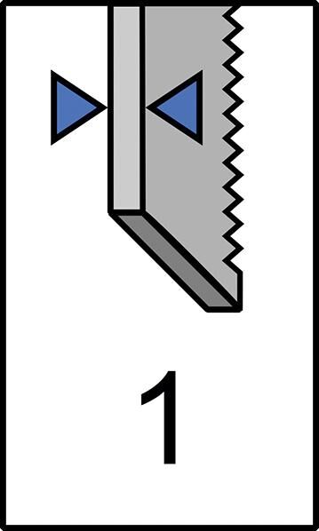 FORMAT Stichsägeblatt a 5St. T 118 B