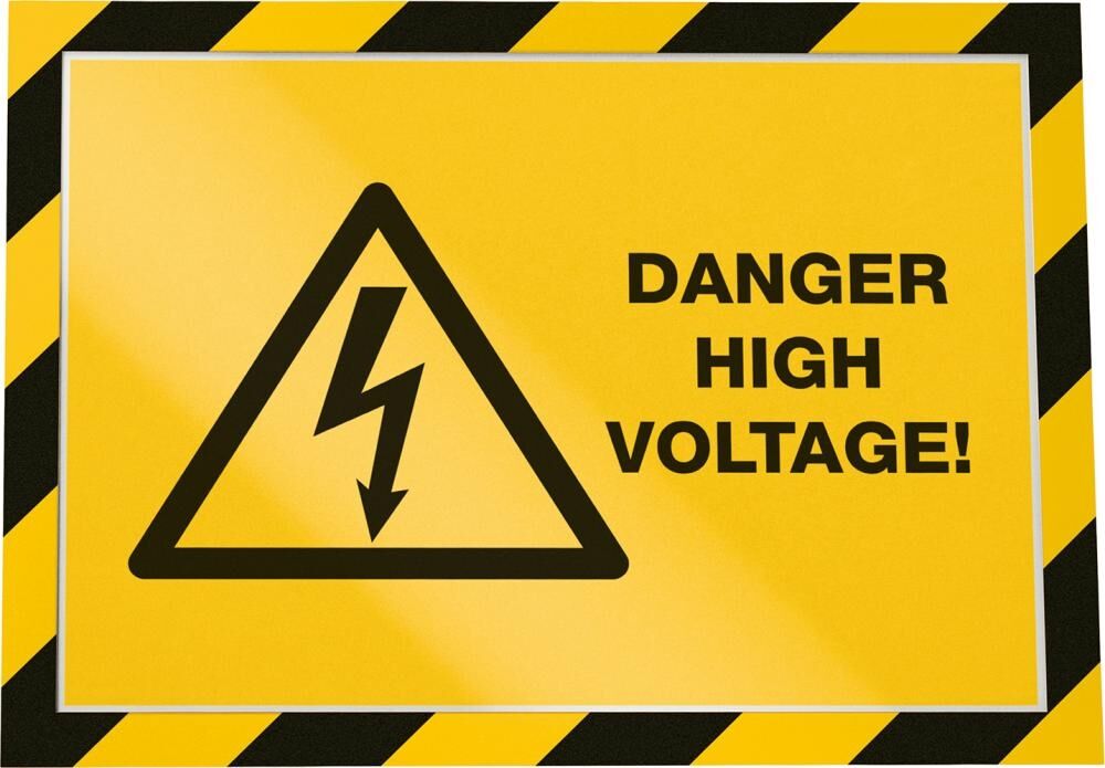 DURABLE Magnetrahmen DURAFRAME SECURITY 4944130 ge/sw 2St./Pack.