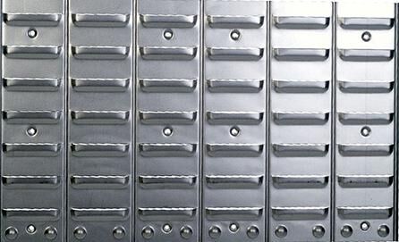 HÜNERSDORFF Metallschlitzwand fuer Sichtbox Gr 1-3