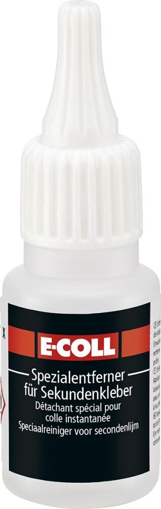 E-COLL Spezialentferner für Se- kundenkleber 20ml