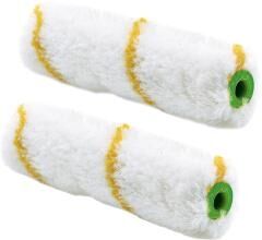 NÖLLE Ersatzwalze Kombiwalze Farbwalze Malerwalze Gelbfaden 10cm 2 Stück
