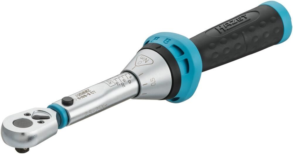 HAZET Drehmomentschlüssel 1/4" 2,5-25Nm 5108-3CT