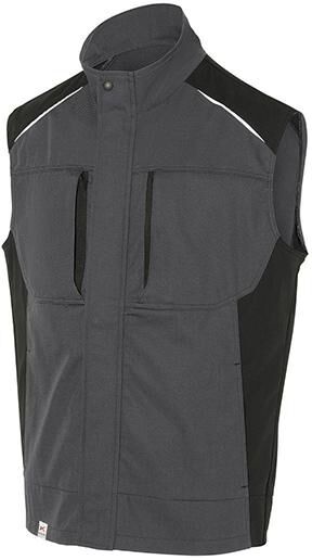 KÜBLER ACTIVIQ Weste anthrazit/schwarz Gr. M