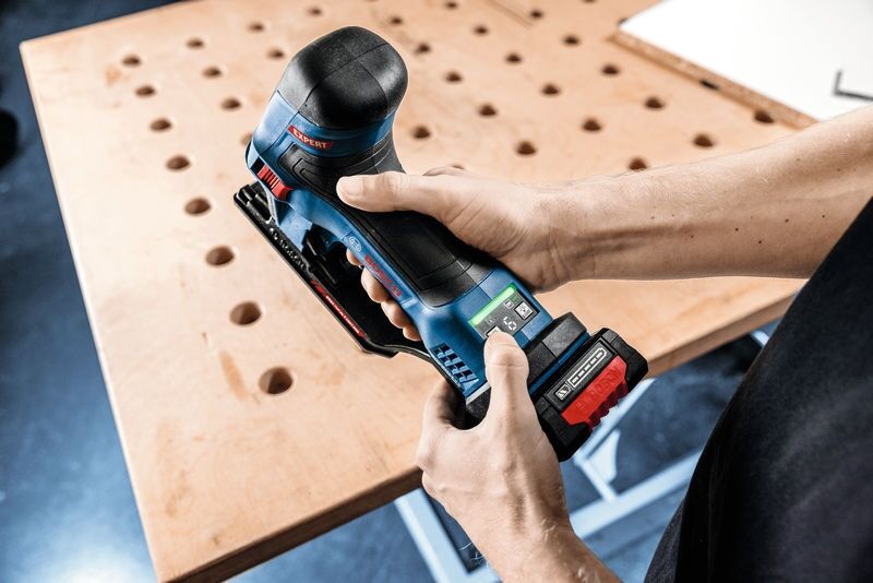 BOSCH Akku-Stichsäge EXST18V-155S solo, in L-BOXX