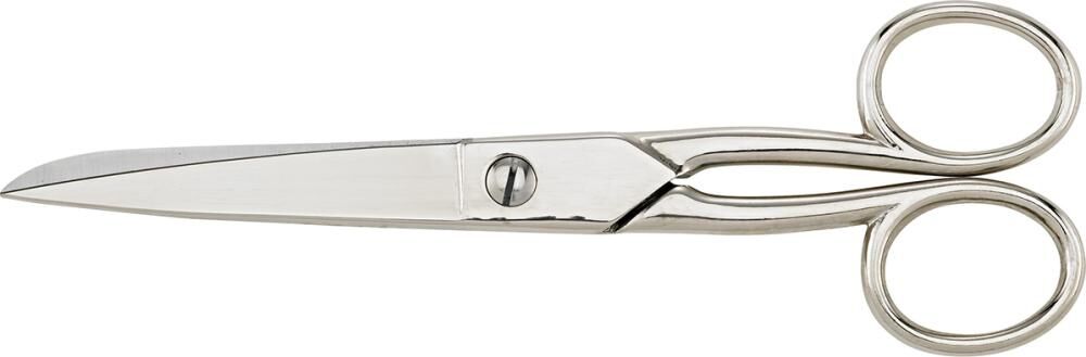 KIESEL Allzweckschere 150mm vernickelt runde Griffaugen