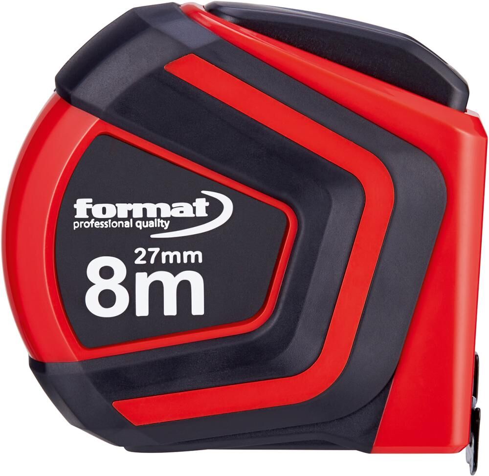 FORMAT Taschenbandmaß Autolock weiß 5mx22mm