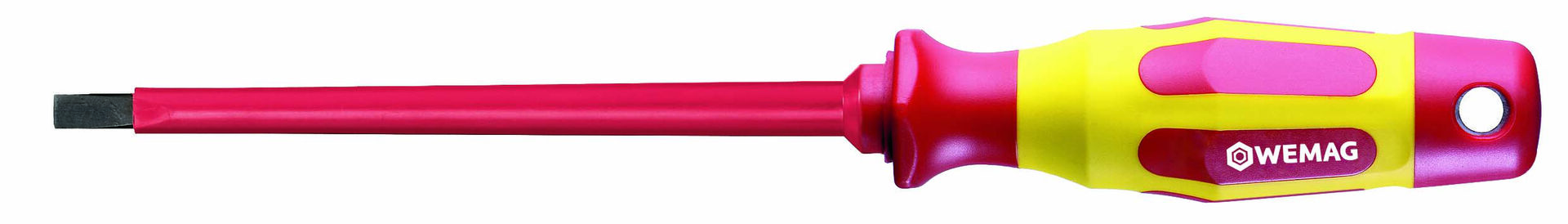WEMAG Schraubendreher VDE Schlitz 2,5x0,4x 75mm
