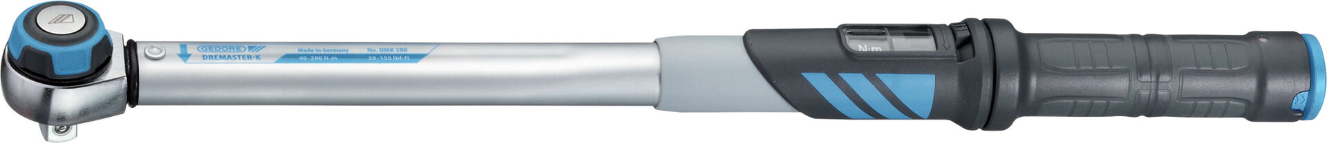 GEDORE Drehmomentschlüssel DREMASTER K 1/2",40-200 Nm DMK 200 2641240