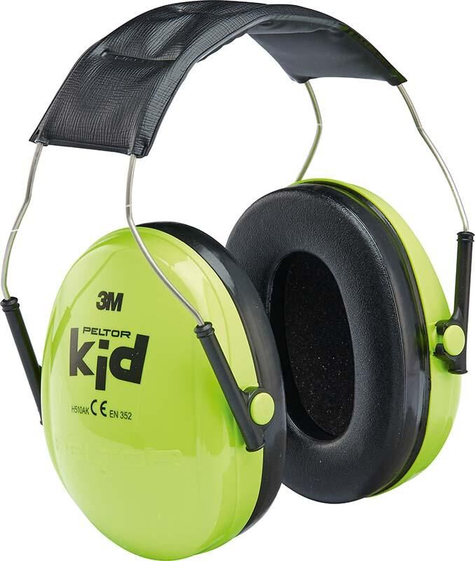 3M Kapselgehörschutz Peltor Kid 27dB neongrün