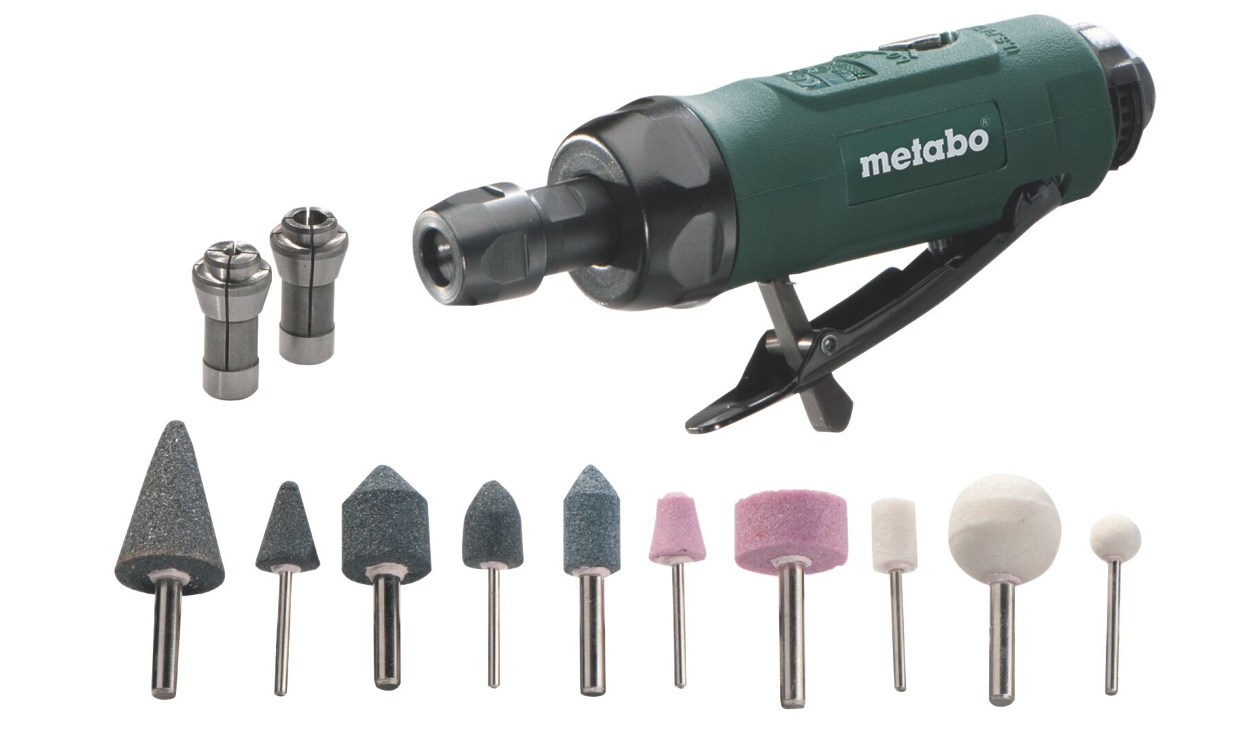 METABO Druckluft-Geradschleifer DG 25 Set