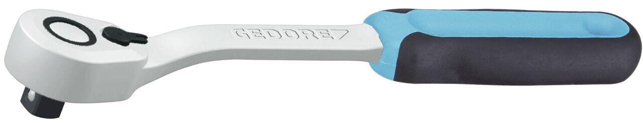 GEDORE Umschaltknarre 1/2",gekröpfter Griff 1993 U-20 G 2746786