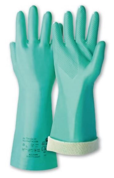 KCL Schutzhandschuh TRICOTRIL WINTER 739 grün 400mm Gr. 10