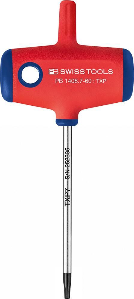 PB SWISS TOOLS TOOLS Quergriff-Schraubendreher IP7x60mm