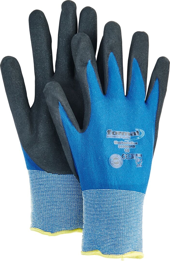 FORMAT Handschuhe MechanicEco Gr. 11 blau