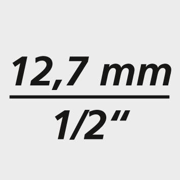 HAZET Schlagschrauber Twin Turbo 1/2" kurze Ausführung max. 2200 Nm 9012TT