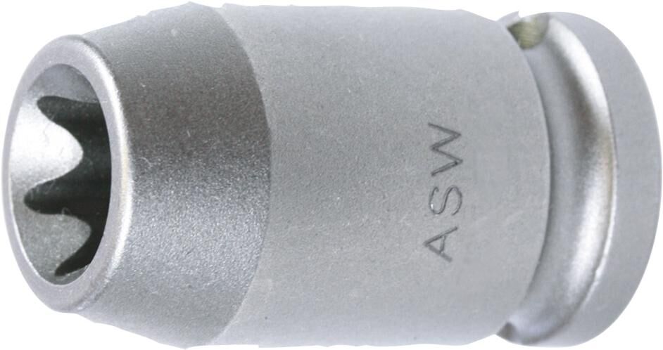 ASW Kraft Steckschlüsseleinsatz 1/2" E16 Länge 38