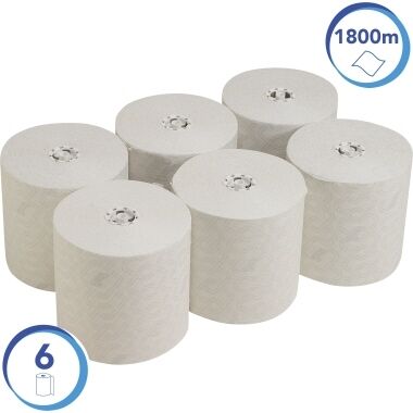 SCOTT Handtuchrolle Control Extra Strong 300m weiß 6 Rollen 6626