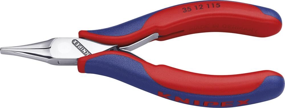 KNIPEX Elektronik-Greifzange 115mm Mehrkomponenten-Hülle 35 12 115