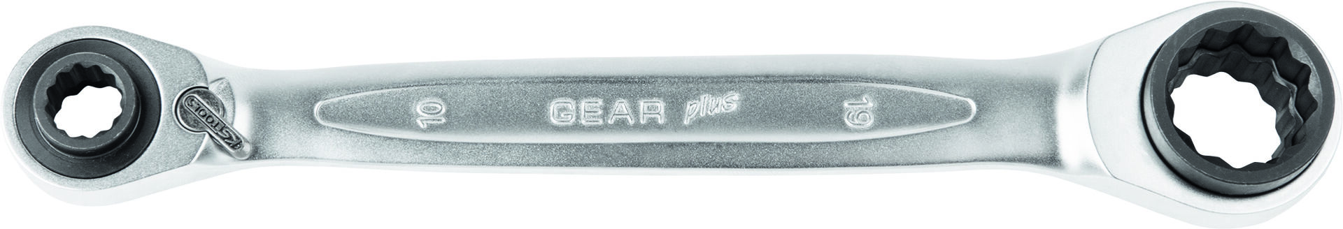 KS-TOOLS KS TOOLS Knarren-Ringschlüssel " 4 in 1" SW 10x13/17x19