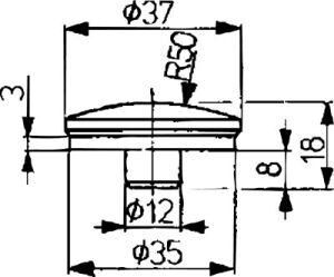AMF Kugelaufsatz NR. 6440