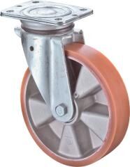 BS ROLLEN Lenkrolle 150mm LG.K schwer verzinkt Alu-Felge
