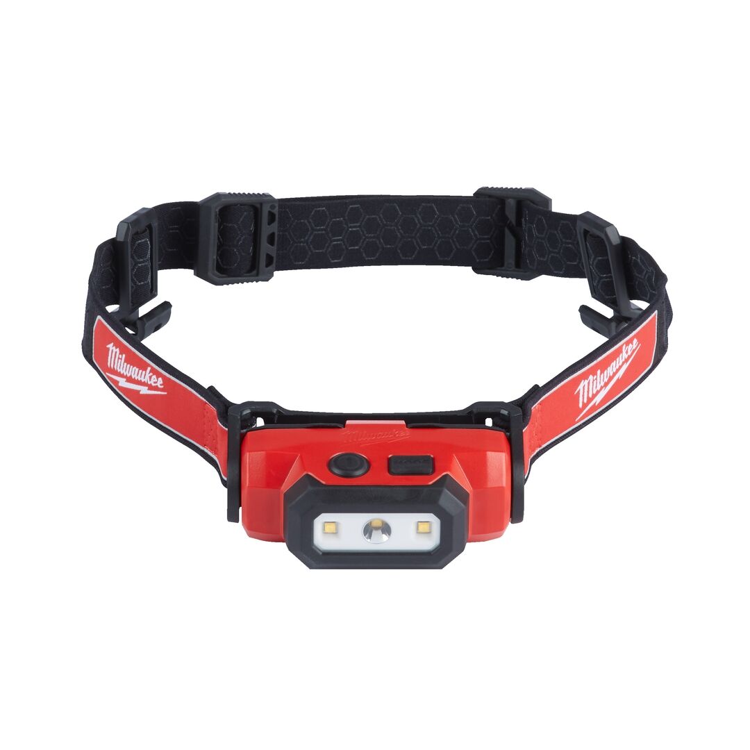 MILWAUKEE Akku-Stirnlampe L4HL-301 inkl. Akku USB Kabel