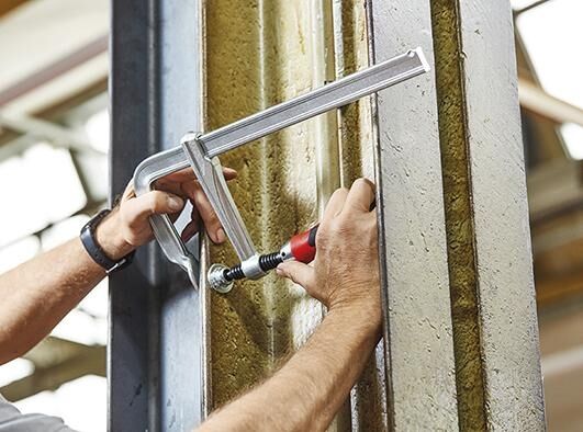 BESSEY Ganzstahlschraubzwinge GZ-KG 250x120mm