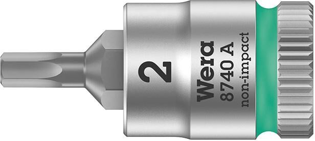 WERA Schraubendrehereinsatz 1/4" 2x28mm sechskant Haltefunktion