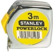 STANLEY Taschenbandmaß 3m Metall Powerlock