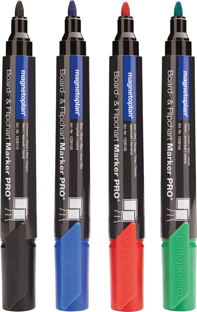 Kombimarker 4St. sortiert