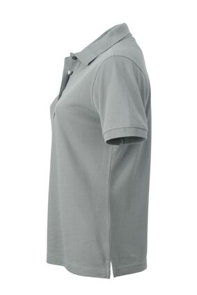 JAMES & NICHOLSON Polo Shirt Damen dark-grey Gr. M