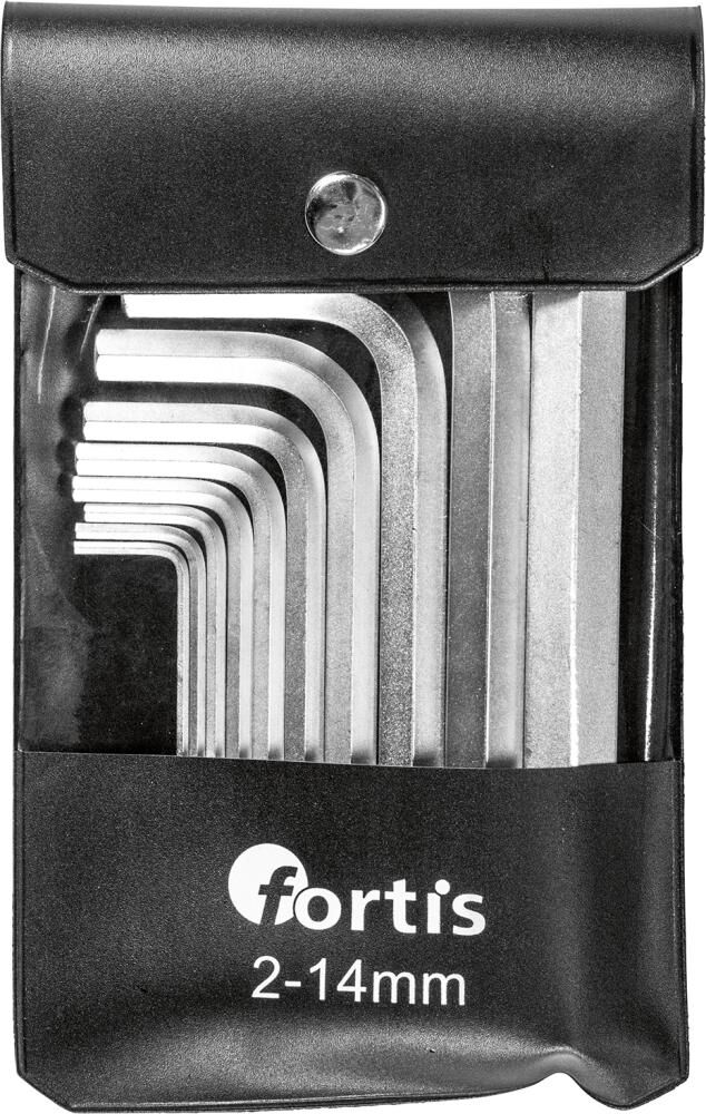 FORTIS Winkelschraubendreher Set 10-teilig 2-14mm