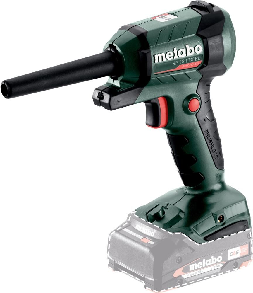 METABO Akku-Blaspistole BP 18 LTX BL ohne Akku & Ladegerät im Karton